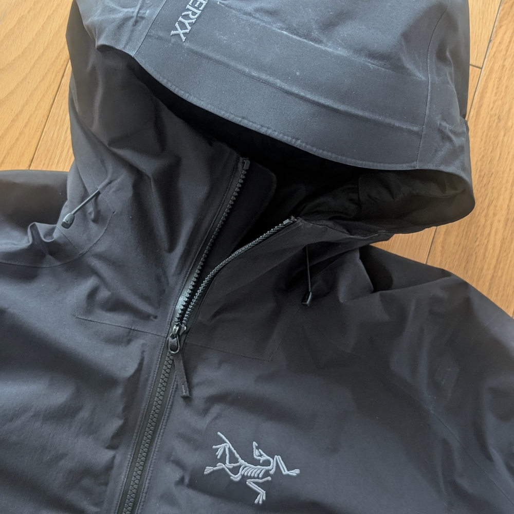 Arc'teryx Men's Sabre Insulated Goretex Recco Black Hooded Jacket Sizs S - Picture 5 of 8